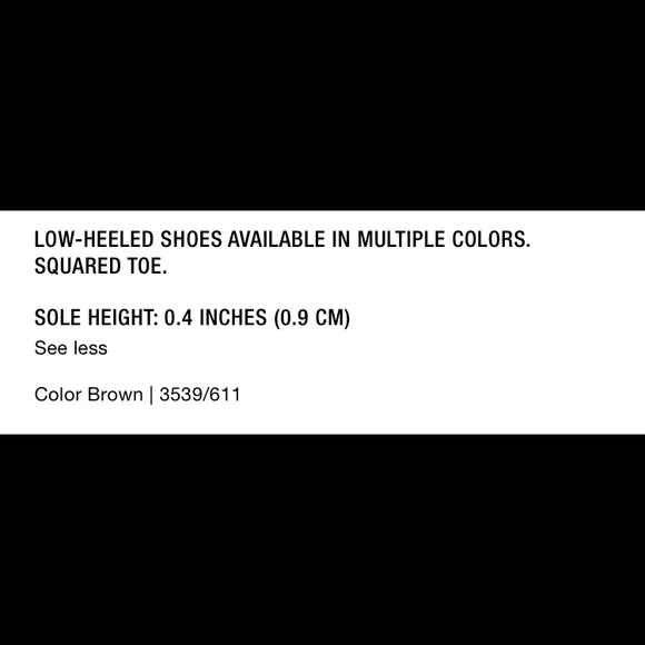 Zara | Low Heel Loafers Size 7.5 Brown - Picture 7 of 8